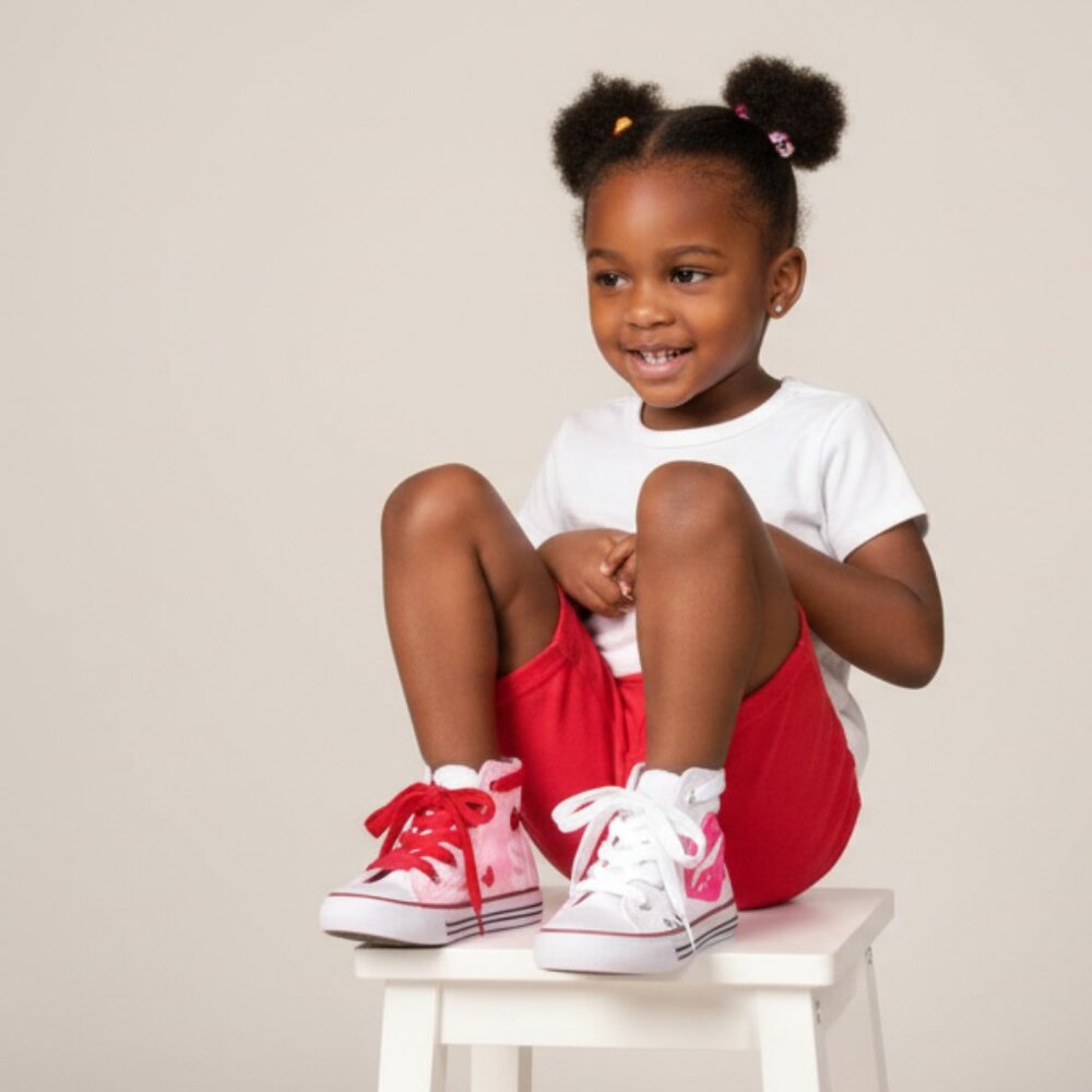 Handcrafted | I Love Me | Little Girls Shoes
